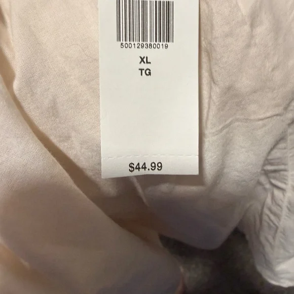 Old Navy Cream Blouse with Lace Sleeves - Picture 5 of 5